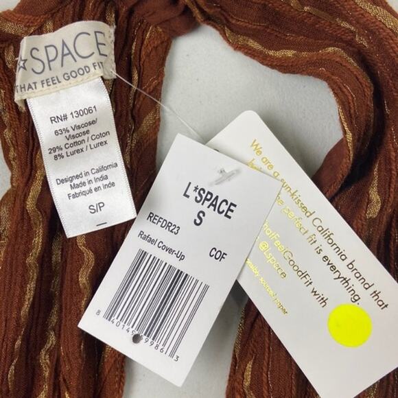 L*Space Rafael Cover-Up Dress Small - Picture 8 of 9